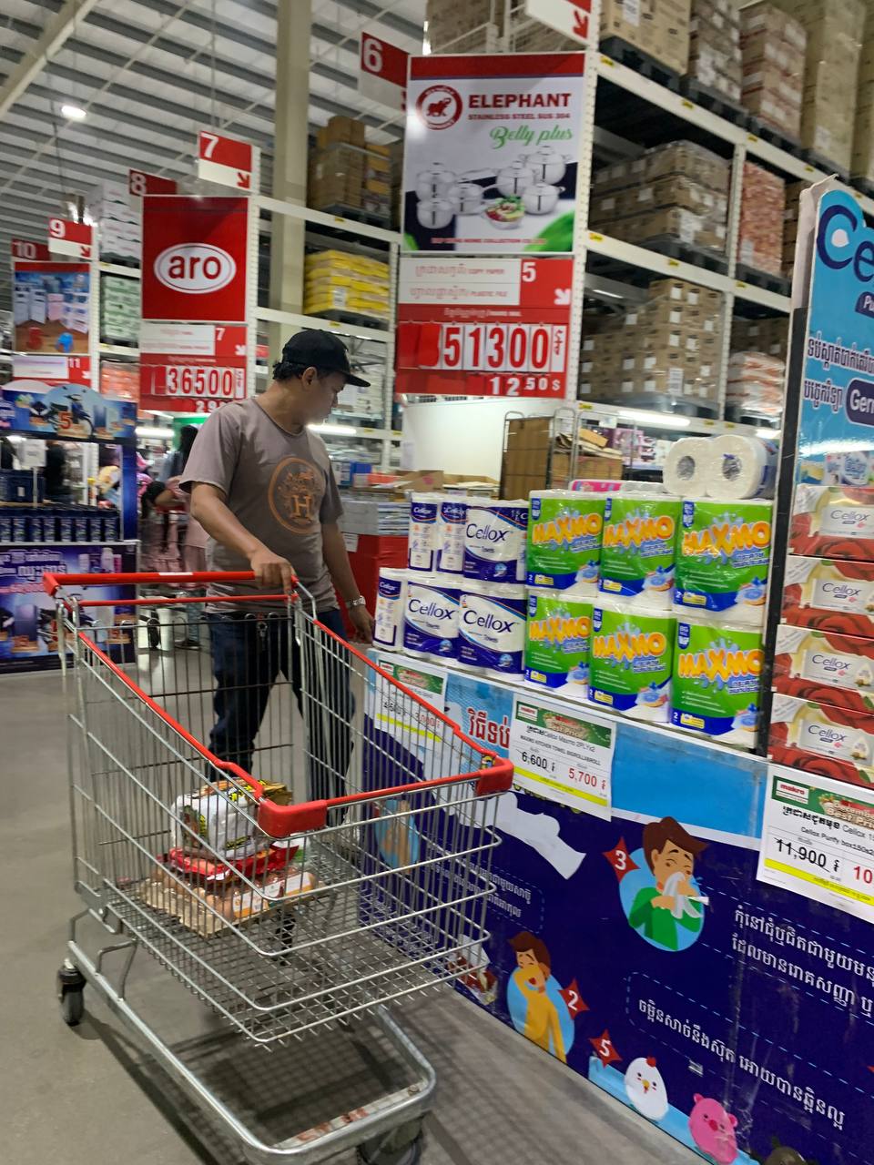 BJC Products at Makro Cambodia